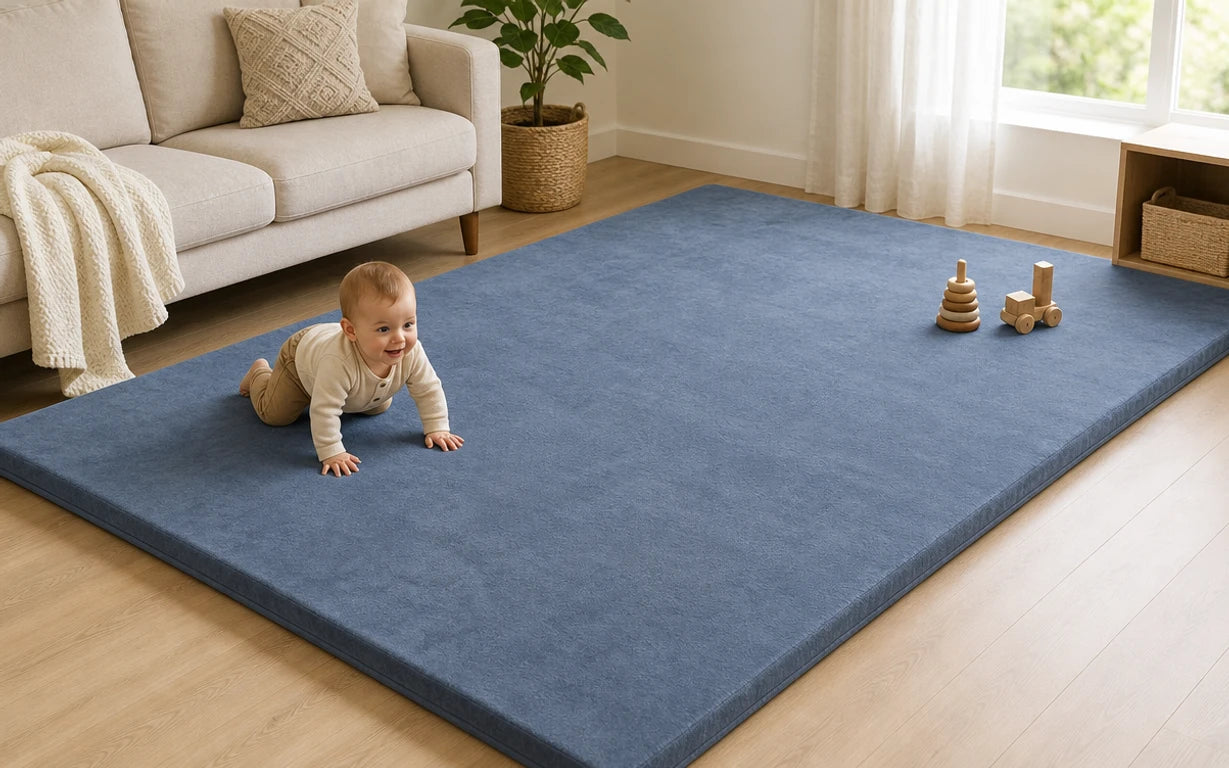 Buy the size of the floor.