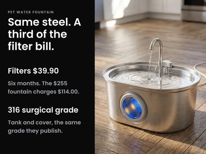 Steelbrook Pet Water Fountain